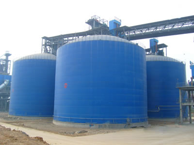 林州水泥钢板库改造